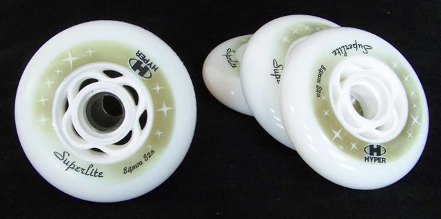 4er-8er-HYPER-SUPERLITE-Rollen-84-mm-82a-Kugellager-ABEC-7-Skates-Inliner