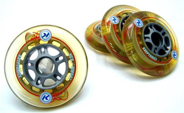 KRYPTONICS-Hyper-100mm-82a-Rollen-KugelIager-Inliner-Skates-Rolle-Inlinerrolle