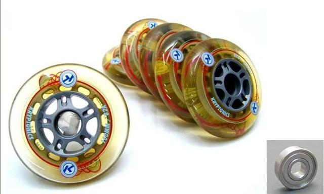 KRYPTONICS-Hyper-100mm-82a-Rollen-KugelIager-Inliner-Skates-Rolle-Inlinerrolle