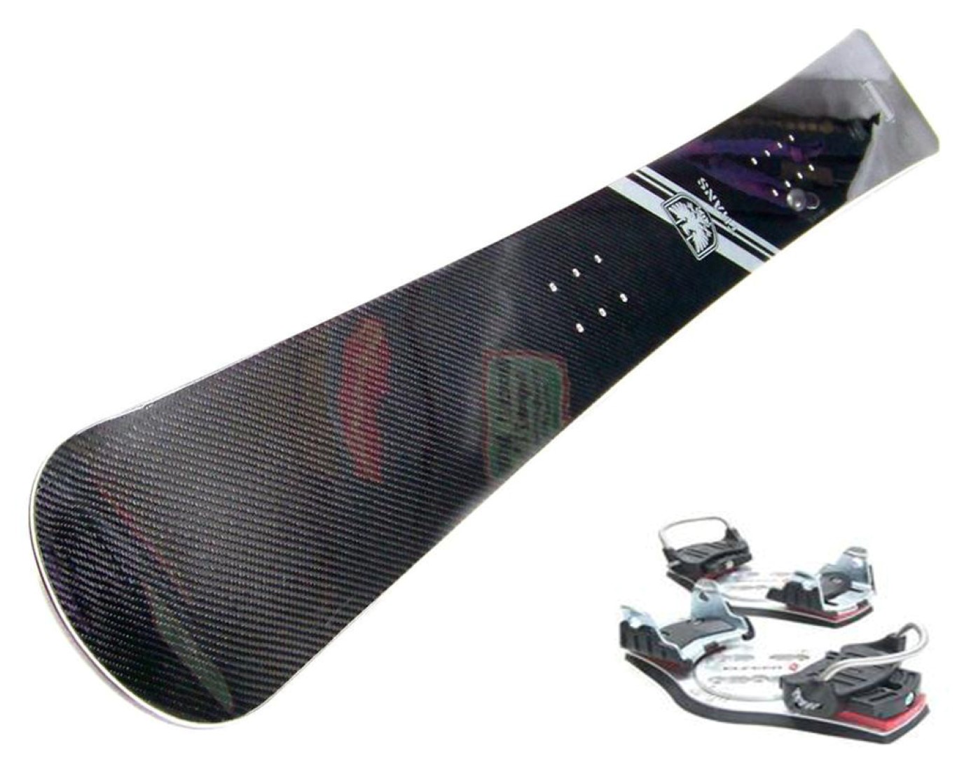 Snowboard Raceboard Trans BASTARD Carbon 162 cm Board Op. Intec Bindung