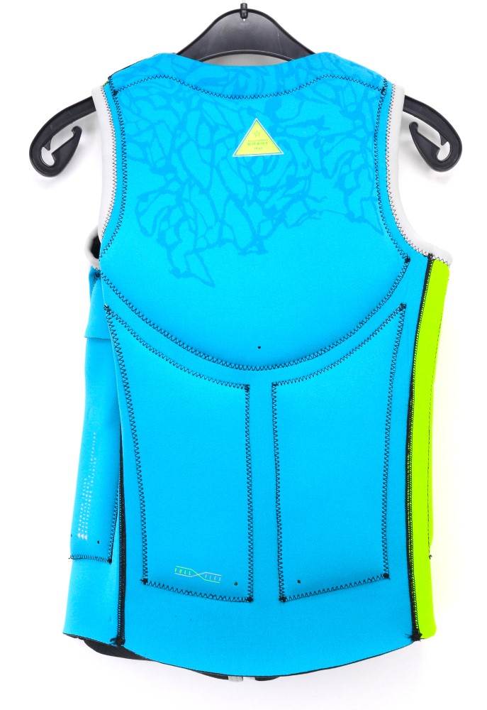 Jobe Reversible Impact Weste Damen – Wasserabweisend, Mit PVC-Schaum, Lindgrün/blau, Für Wassersport