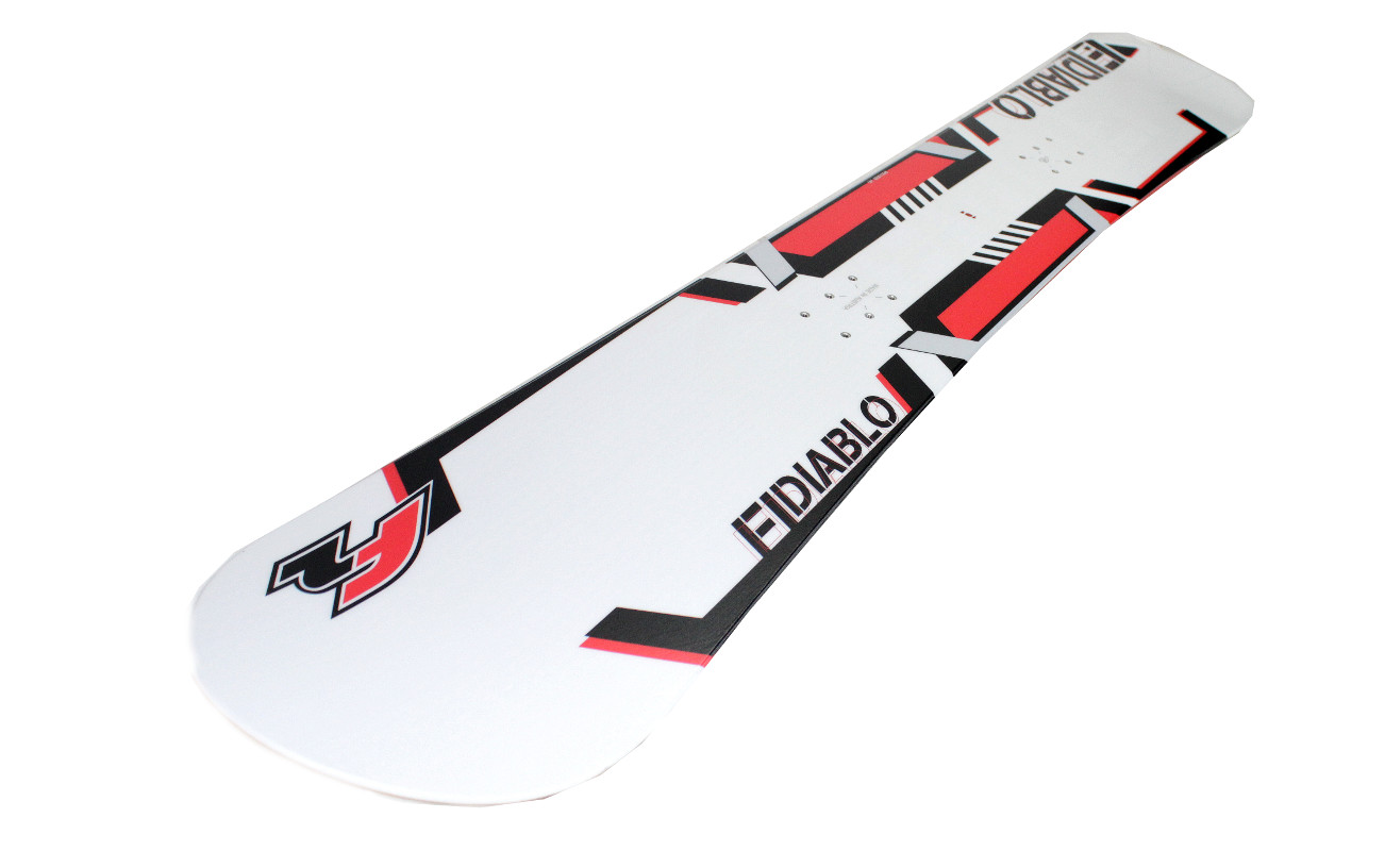 F2 FTWO El Diablo 161 cm Alpine Board Snowboard Freeride Board Deep